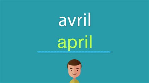 Comment On Dit 5 En Anglais - Comment dire avril en anglais - YouTube