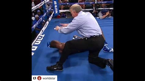 Boxer Gets Knocked Out And Forgets Where He Is Youtube