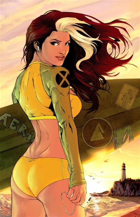 The Very Best Of Women In Comics Iiii Marvel Rogue Comics Girls Comic Art