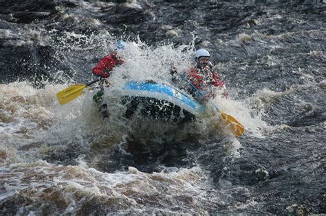 White Water Rafting On The River Findhorn Aviemore Inverness Scotland