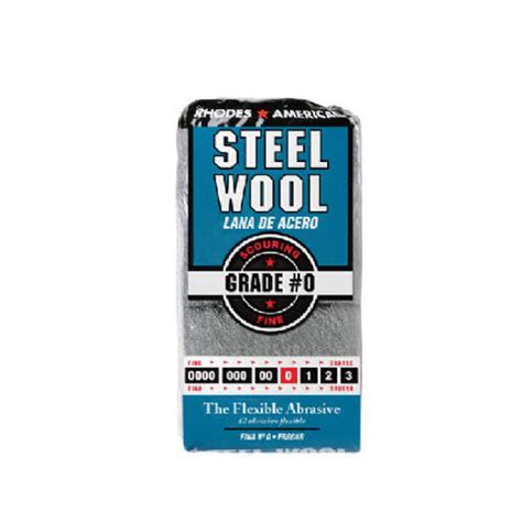 Homax Rhodes American Fine Steel Wool Pads 0 12 Pack 10121110 Mandc