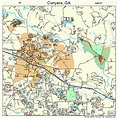 Conyers Georgia Street Map 1319336