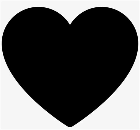 Solid Black Heart Clip Art At Clker Com Vector Clip Art Online My Xxx Hot Girl