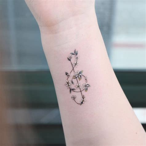 Piano music have two clefs, one of which is the treble clef and one bass clef. 150+ Meaningful Treble Clef Tattoo Designs for Music Lovers (2019) | Tattoo Ideas 2020
