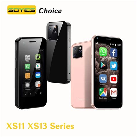 Soyes Xs11 Xs13 Series Mini Smartphone Android Schermo Hd Dual Sim Slot