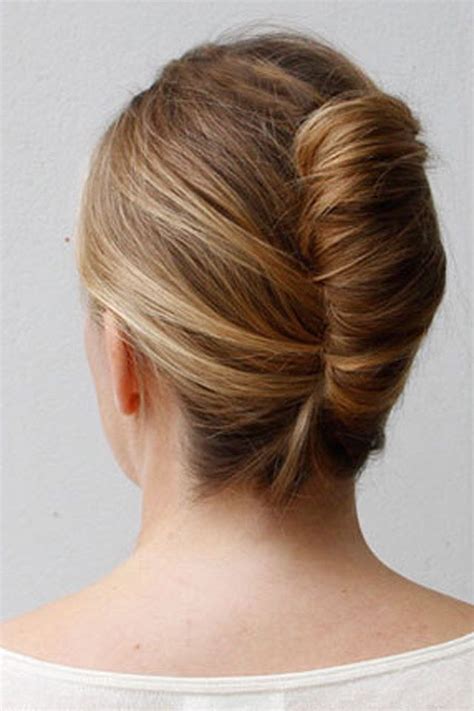 French Roll Hairstyle For Medium Hair Hairstyle Ideas