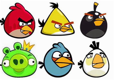 Gambar Gambar Mewarnai Angry Birds Lucu Kartun Bird Di Rebanas Rebanas