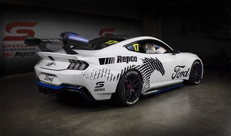 All New Ford Mustang S650 Gt Supercars Race Car Revealed At Bathurst