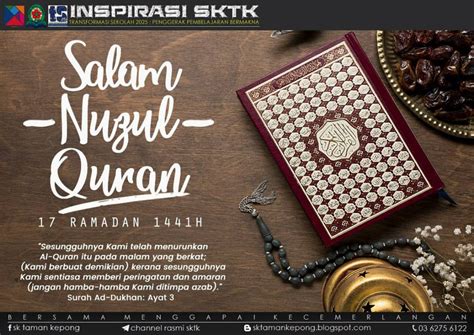 Sk Taman Kepong Salam Nuzul Al Quran 1441h2020m