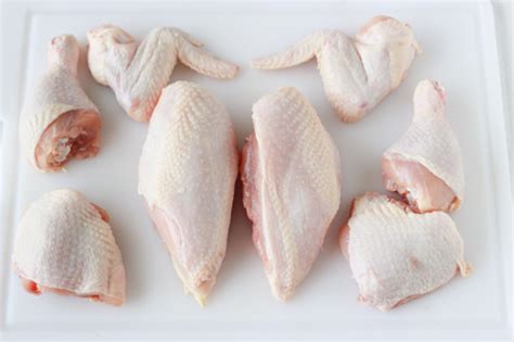 I cut my chicken into pieces before seasoning and cooking. How To Cut Up a Whole Chicken - Olga's Flavor Factory