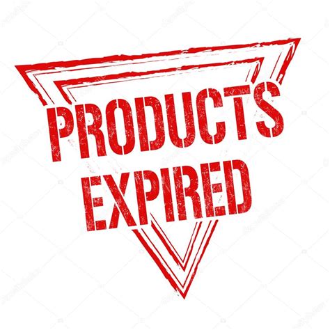 Products Expired Sign Or Stamp — Stock Vector © Roxanabalint 120984888