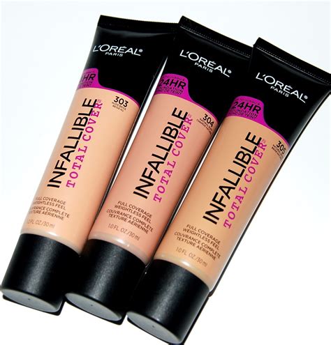 Loreal Infallible Total Cover 24hr Foundation Review The Beauty Isle