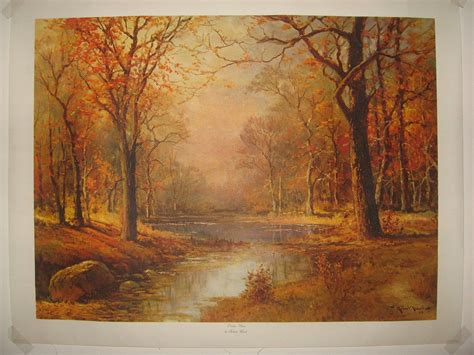 October Morn By Robert Wood Print On Canvas Usa • £10433 Robert
