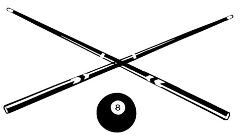 Pool Cue Clipart Clip Art Library