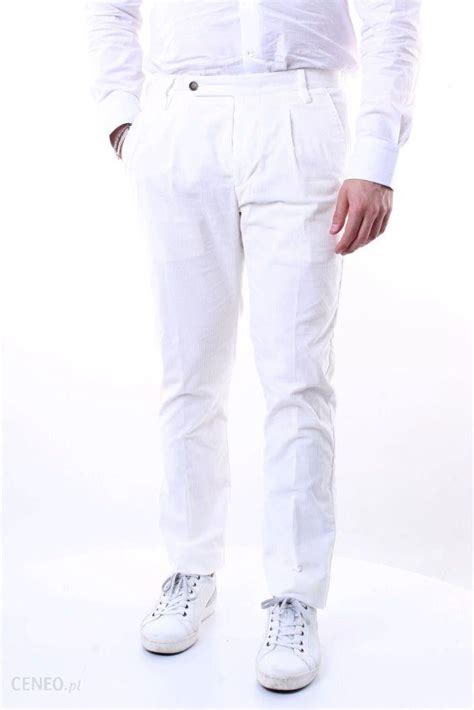 Entre Amis Mens A2183561794lbianco White Cotton Pants Ceneopl