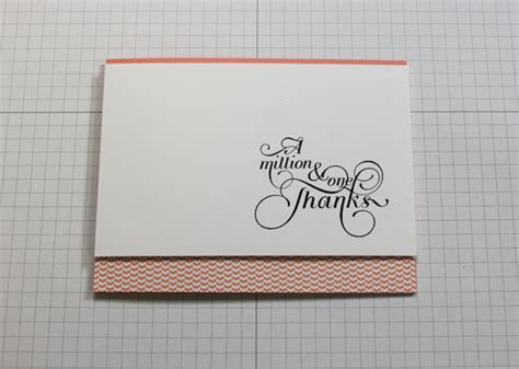 Stampin Up Tutorial A Million Thanks Card And An Update Andrea Walford