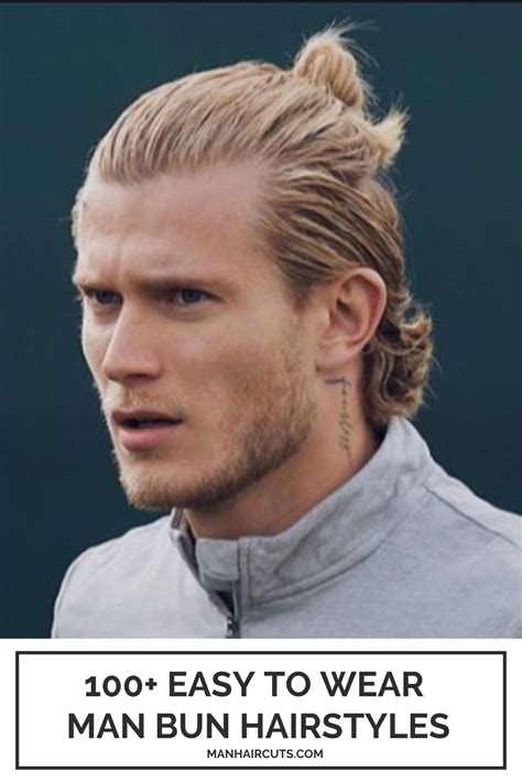 100 Easy To Wear Man Bun Hairstyles Man Haircuts Man Bun