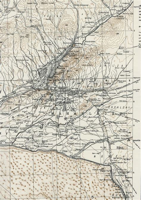 31.739847 road map of kandahar, kandahar province, afghanistan shows where the location is placed. Paul Franklin: The Hindu Kush and the foothills of Kandahar 6 years ago