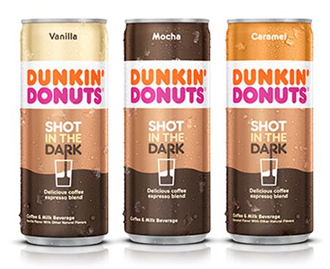 Dunkin Donuts Launches New Shot In The Dark Canned Coffee
