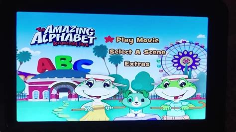 Leapfrog The Amazing Alphabet Amusement Park Dvd Menu Walkthrough