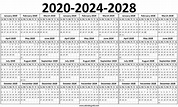 a printable calendar for the year 2020 - 2021 with holidays in black ...