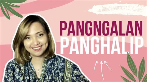 Let S Learn Filipino Pangngalan Noun At Panghalip Pronoun Youtube