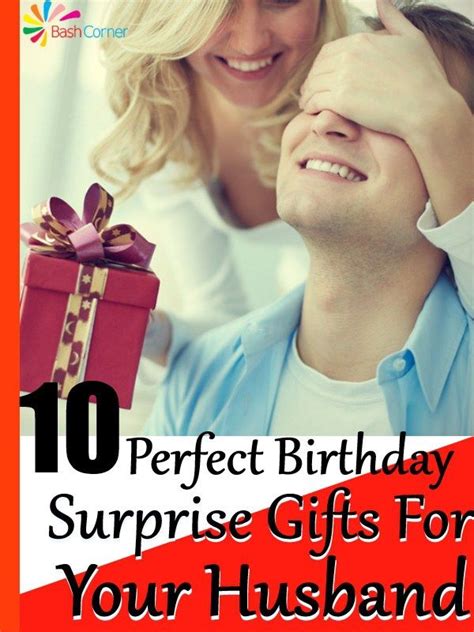 Searching for the best gift ideas for husband, or the perfect gifts for guys? 10 Perfect Birthday Surprise Gifts For Your Husband ...