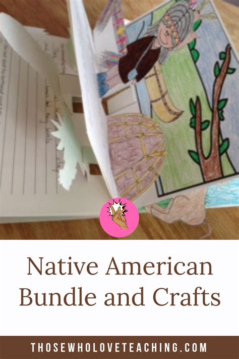 Native American History Bundle Lessons Activities And Pop Up Books
