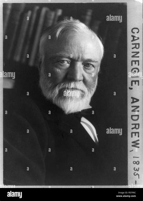 Andrew Carnegie 1835 1919 Bust Portrait Facing Right Stock Photo Alamy