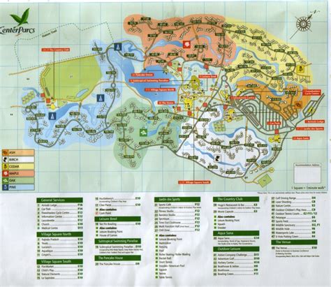 Centre Parcs Whinfell Map