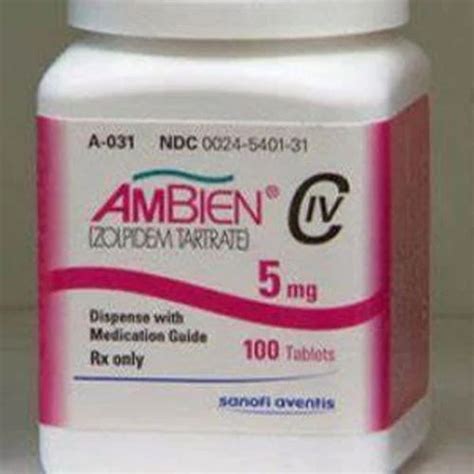 Zolpidem Tartrate Tablets Ambien Latest Price 10mg Treatment Human Consumption At Rs 2500