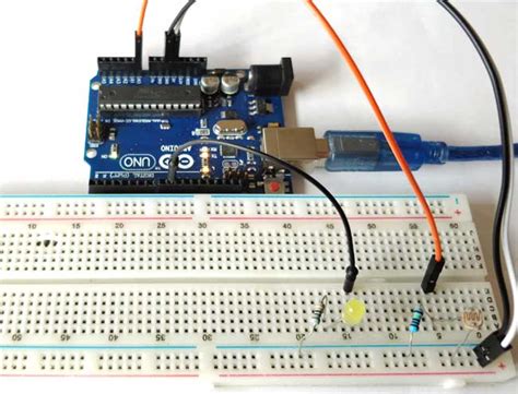 Tutorial Arduino Uno R3 Membaca Sensor Ldr Light Dependent Resistor