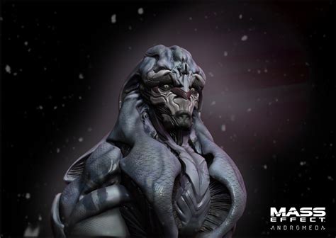 Alien Mass Effect Andromeda Fanart Zbrushcentral