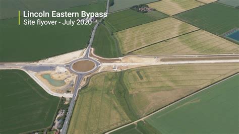 Lincoln Eastern Bypass Flyover July 2020 Youtube