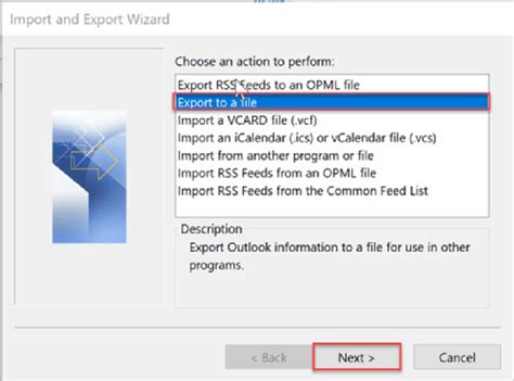 How To Export An Outlook Calendar And Contacts