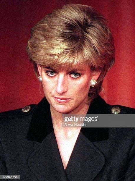 Princess Diana Princess Of Wales Making A Speech At The Centrepoint