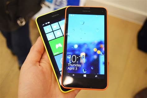Nokia Lumia 630 And Lumia 635 Announced Hands On Preview Wired Uk