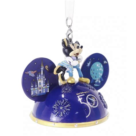 Walt Disney World 50th Anniversary Mickey And Minnie Mouse Light Up
