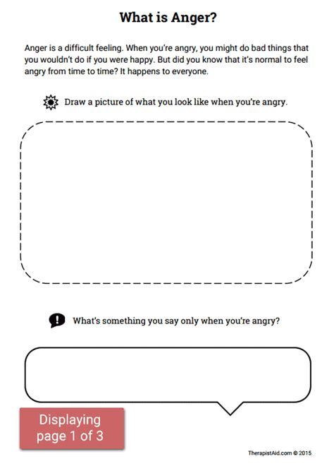 We all know unwanted moments happen. Anger Activity for Children: What is Anger? (Worksheet ...