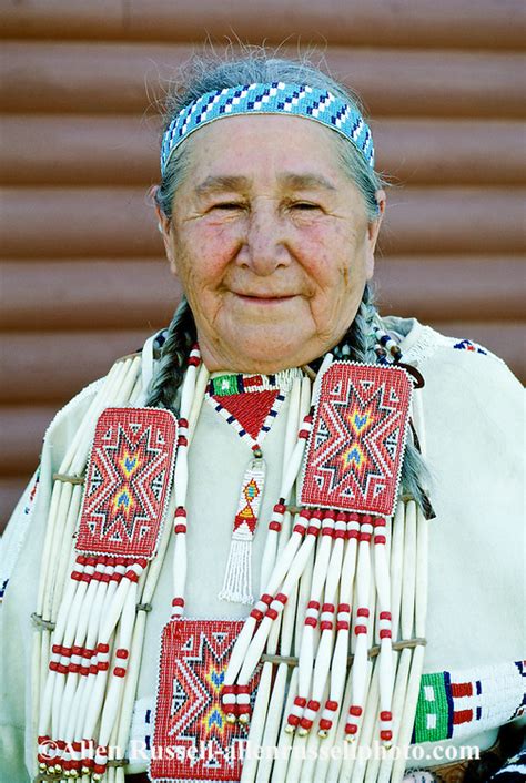 Pine Ridge Sioux Indian Reservation South Dakota Oglala Sioux Lakota Indian Elder Ida Tobacco