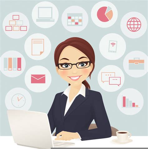 Administrative Assistant Clipart