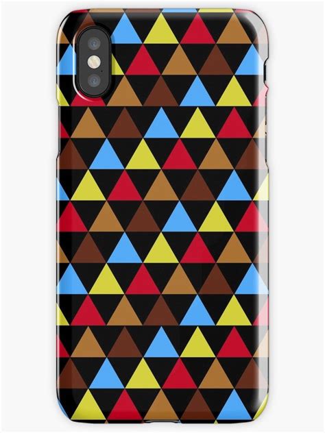 Seamless Patterns Triangle Iphone Cases Dark Iphone Case I Phone Cases