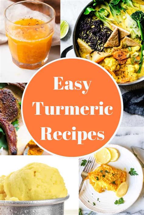 Delicious And Easy Turmeric Recipes Slow The Cook Down