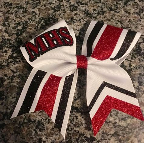 Cheer Bows Made Custom With Your Team Colors Great Sideline Etsy