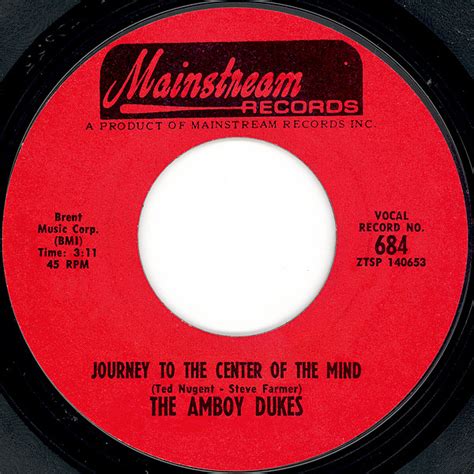 The Amboy Dukes Journey To The Center Of The Mind 1968 Santa Maria