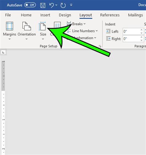 How To Change The Paper Size In Microsoft Word For Office 365 Support