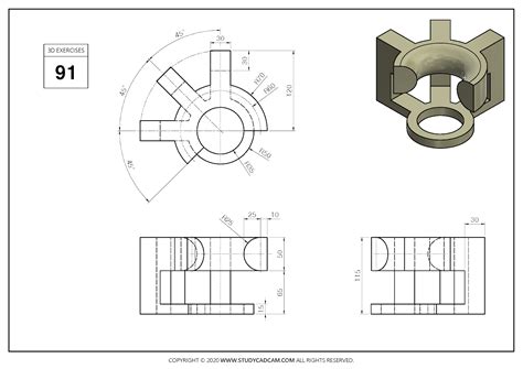 3d Cad Exercises 91