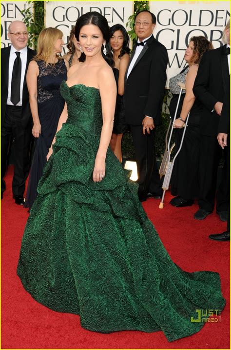 Michael Douglas And Catherine Zeta Jones Golden Globes 2011 Red Carpet