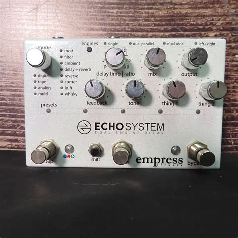 Empress Effects Echosystem Dual Engine Delay Delay Phoenix Reverb