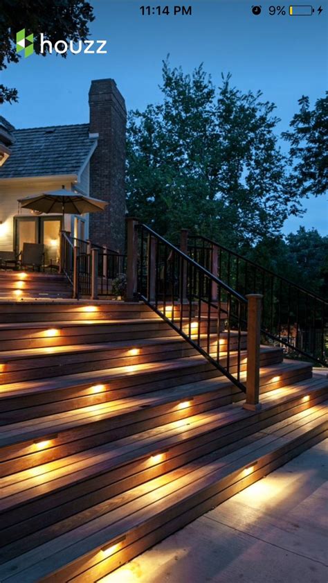 Outdoor Lighting For Deck Stairs Outdoor Lighting Ideas